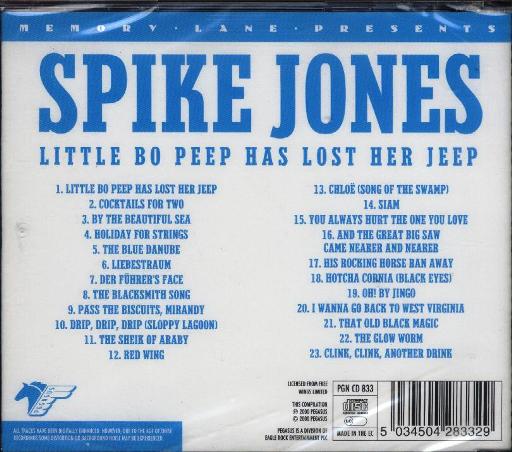 Spike Jones - Little Bo Peep Has Lost Her Jeep - Click Image to Close